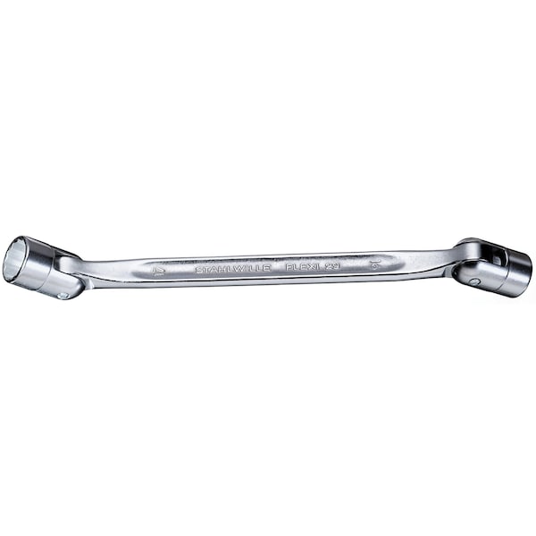 Double ended flexi-joint Wrench FLEXI Size 10 x 11 mm L.202 mm